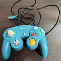 任天堂　ゲームキューブコントローラー エメラルド