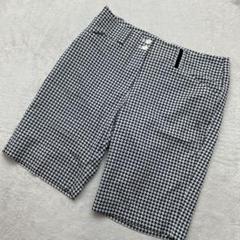 ナイキゴルフ　ショートパンツ　千鳥格子柄　XLサイズ相当　美品