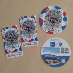 万博　JR西日本 シール＆コースター
