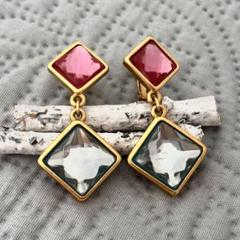 【訳あり】希少 ヴィンテージ YSL イヴサンローラン イヤリング