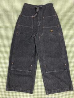 Kapital 14oz Denim W-Knee Easy Baggy パンツ