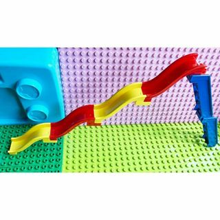 ロング滑り台セット　アンパンマンブロックラボ　レゴデュプロ互換品