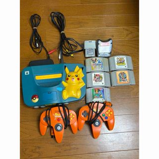 ニンテンドー64 ピカチュウ版　本体　コントローラー他セット