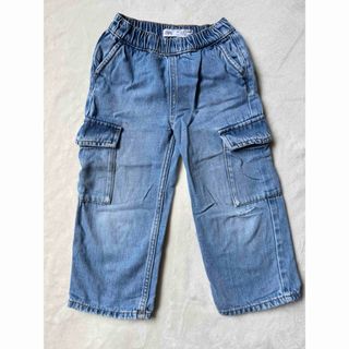 ZARA デニム ジーンズ ジーパン 104 3y 4y カーゴパンツ ダメージ