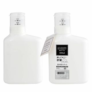 レック(LEC) 押して計量 詰め替え 洗剤ボトル 1000ml 2個セット ホ