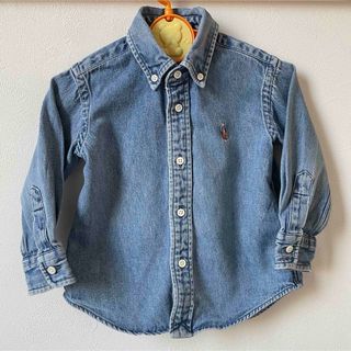 ラルフローレン　デニムシャツ　90