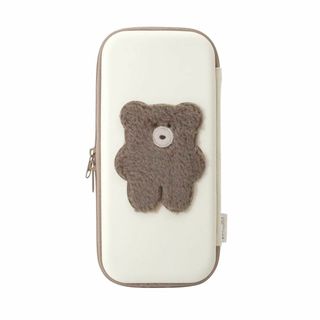 アローン Switch用 カーボン調 EVAポーチ 有機ELモデル対応 耐衝撃 