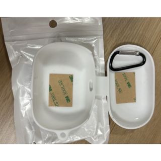  シリコン 耐衝撃 防塵 軽量 保護カバー白　紛失帽子　軽量　イヤホンケース