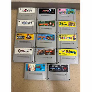 スーパーファミコン ソフト 14本 ゲームソフト SFC