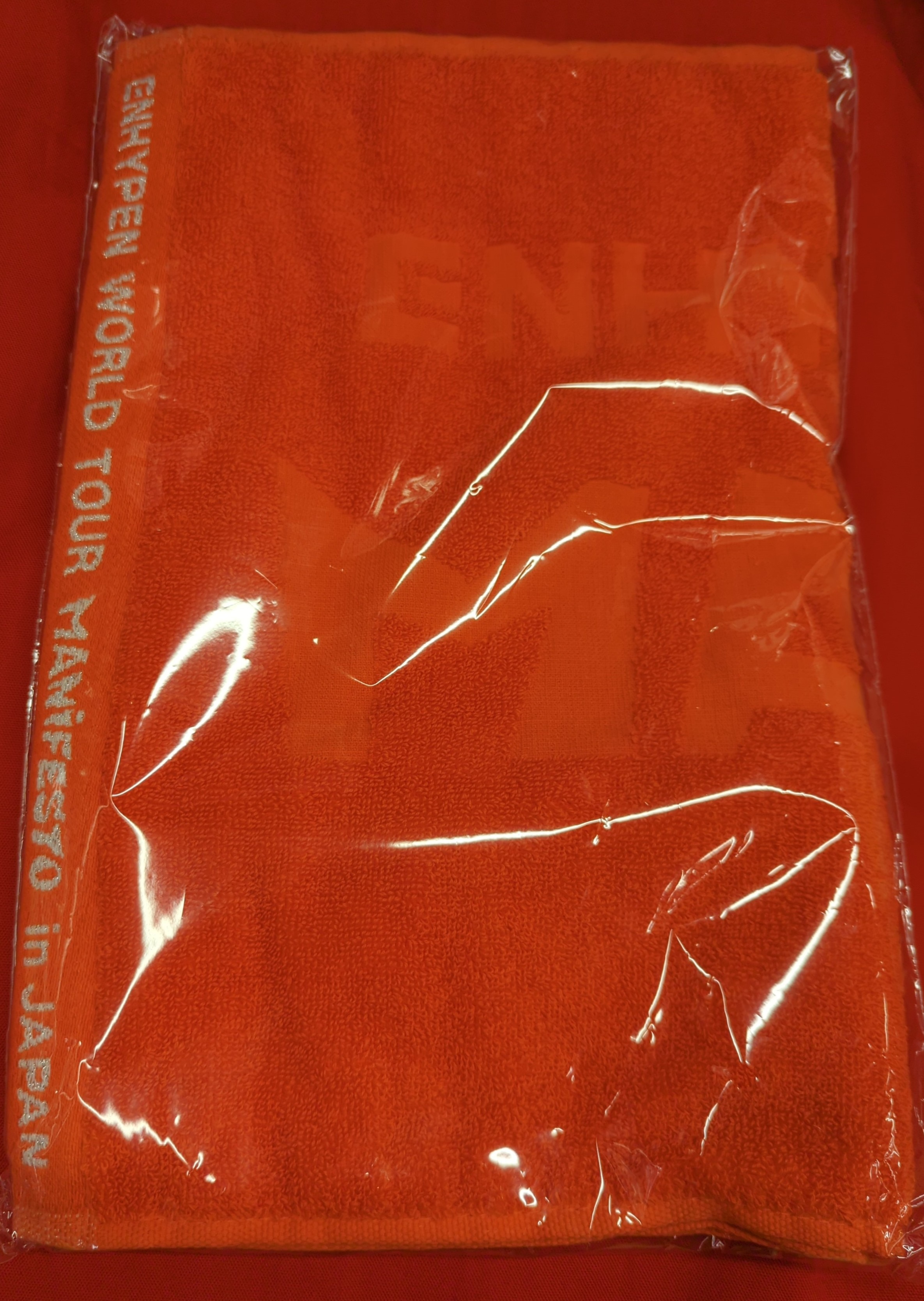 ENHYPEN 2022WORLD TOUR 'MANIFESTO' in JAPAN POP-UP STORE TOWEL