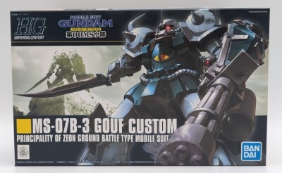 BANDAI SPIRITS HGUC バンダイスピリッツ版 グフカスタム 117