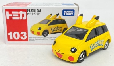 タカラトミー トミカ赤箱ベトナム製 ピカチュウカー 103
