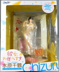 箱入り娘 水原千鶴 シースルーランジェリーフィギュア エンジェルホワイトVer.