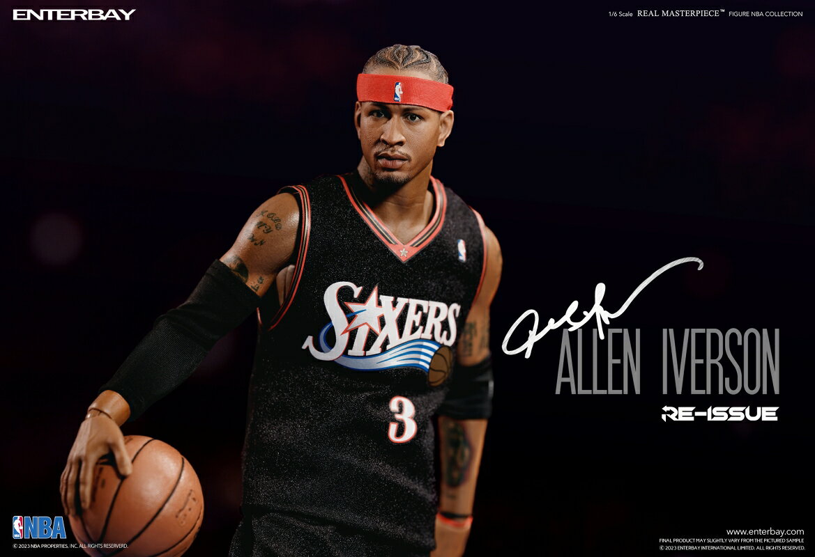 リアルマスターピース NBAコレクション/ アレン・アイバーソン 1/6 コレクティブル フィギュア