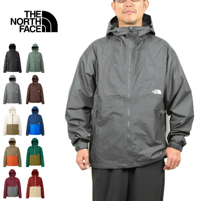 【SALE】THE NORTH FACE ザ・ノース・フェイス NP72230 COMPACT JACKET コンパクトジャケット マウンテンパーカー ウインドブレーカー ナイロン 撥水 防風 アウター アウトドア メンズ レディース 10カラー 国内正規 2025SS 20%OFF